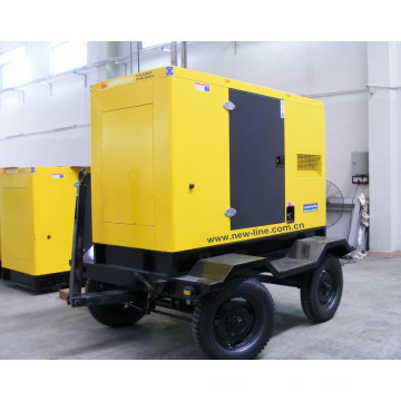 Trolley Type Soundproof Cummins Diesel Generator Set